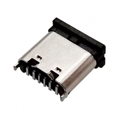 typec 6Pin母座 立贴L=6.5 6.8（A款）