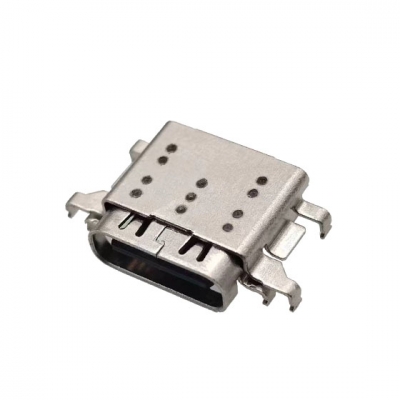USB 4.0 TYPE C 24p双壳 双贴SMT CH=0.47MM L=8.7MM 脚长0.8